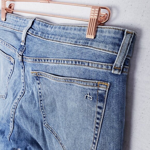 Rag & Bone Dre Low-Rise Slim Boyfriend Ankle Jeans in Edgecliff size 28 Stretch - Picture 8 of 14